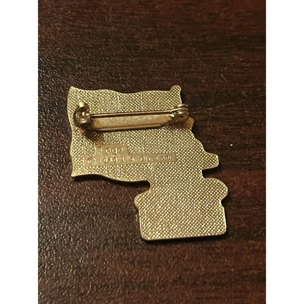 Vintage 1984 Los Angeles Olympics Coca Cola‎ Sam Eagle Togo Flag Lapel Pin